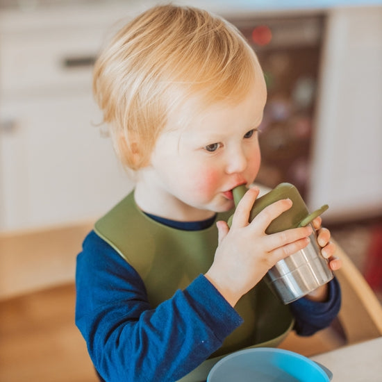 Sippy Cup Set of 3 (Beige)