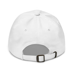 Comfort Fit Mom White Hat - Stylish Protection from Sun and Wind