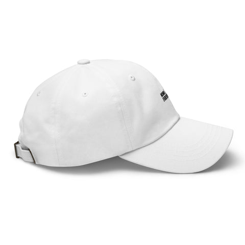 Mommy Entrepreneur White Hat - Stylish Headwear for Business-Minded Mom